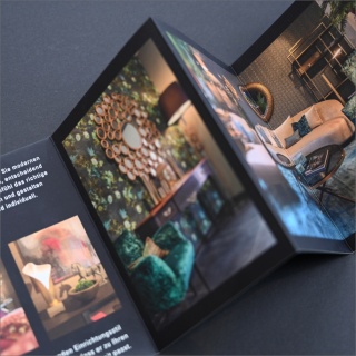 liz design - Die Einrichtungsberatung, Unternhemensbroschüre, Leporello liz design - Die Einrichtungsberatung, Unternhemensbroschüre, Leporello